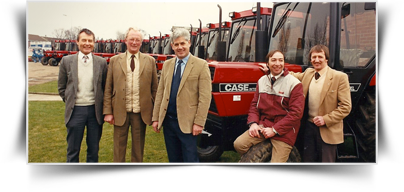Mike Stokes Johnson Bros sale of Case tractors 